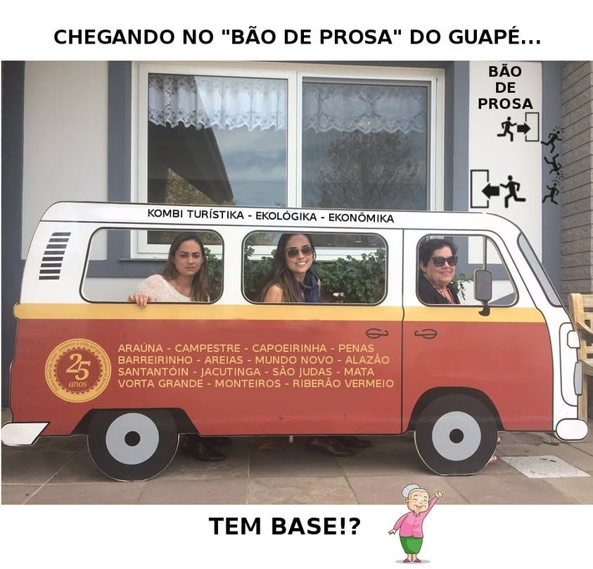 PASSAGEIRAS CHEGANDO NO ''BÃO D PROSA