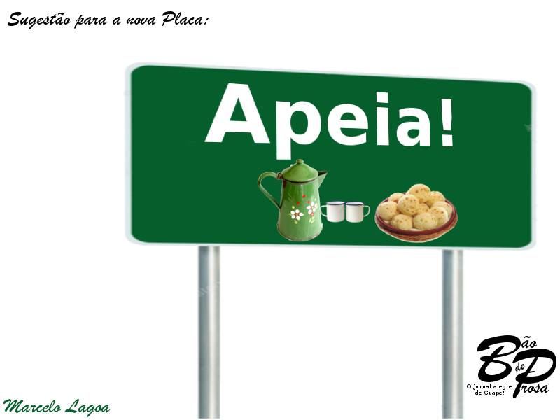 NO PORTAL, ENTRADA DE GUAPÉ