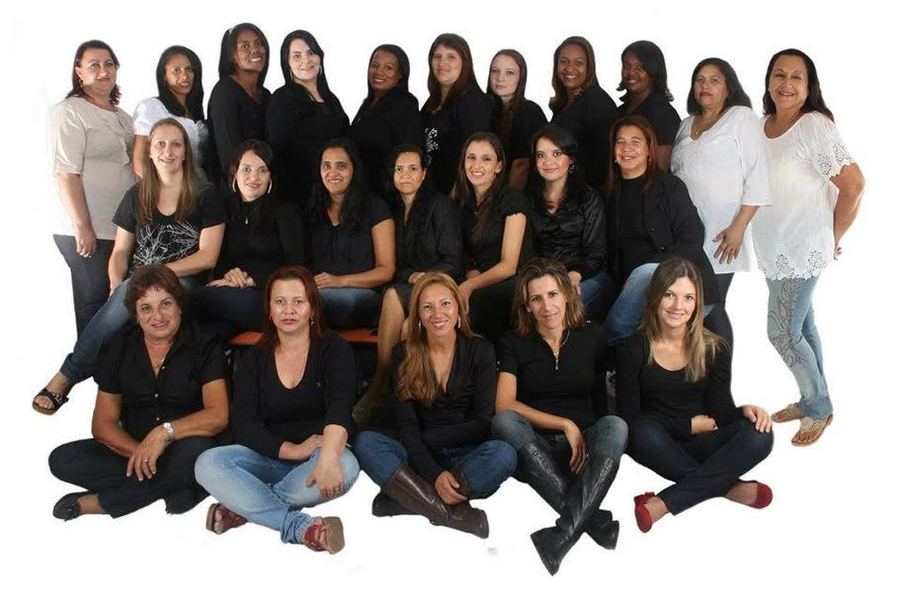 A TURMA DE EDUCAÇÃO INFANTIL.FORMATURA