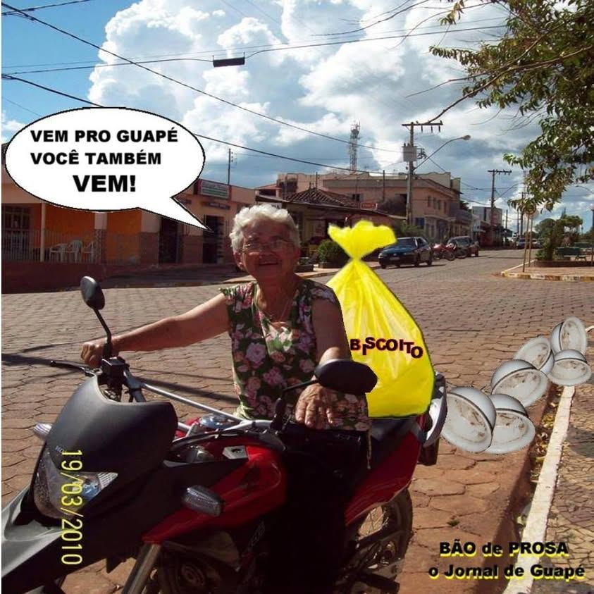 TEREZINHA PARULA DE MOTO.É É É DEMAIS