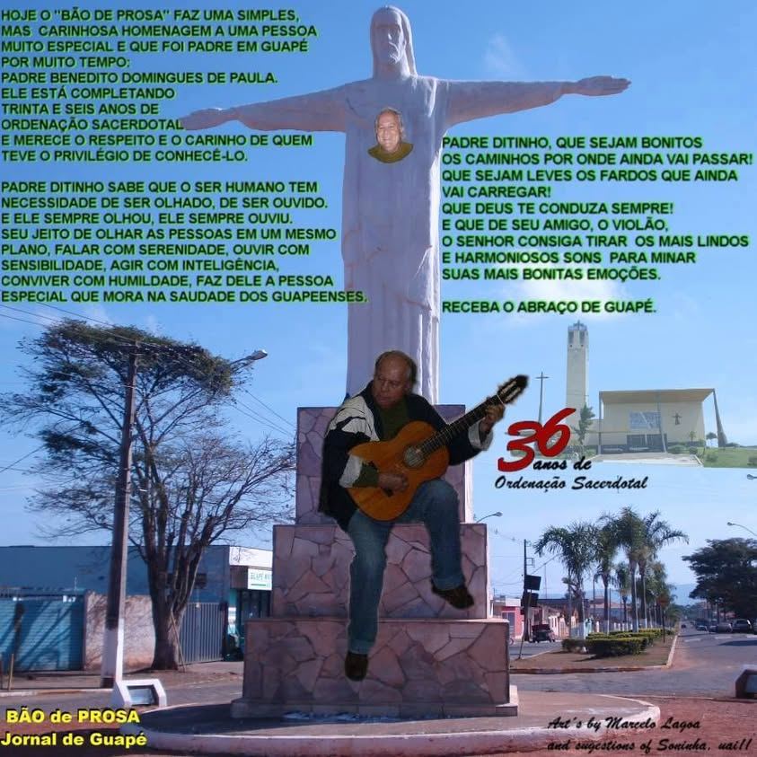 E PARA QUEM NÃO LEU A MENSAGEM ANTES DO RIO LEVAR, AQUI ESTÁ ELA, PORÉ...