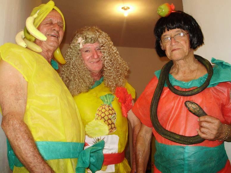 AS FRUTINHAS: PAULO DA GÊRA...MULHER BANANA, VICENTE GARDINO...MULHER...