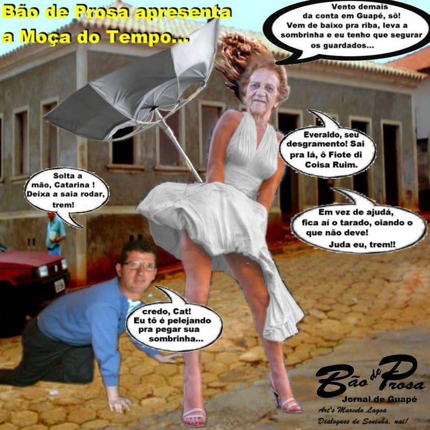EM GUAPÉ NÃO TEM TEMPO RUIM COM NOSSA MOÇA DO TEMPO...''CATARINA