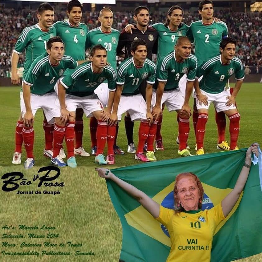 CATARINA...A CAT, NOSSA MOÇA DO TEMPO, MUSA DA SELEÇÃO DO MÉXICO