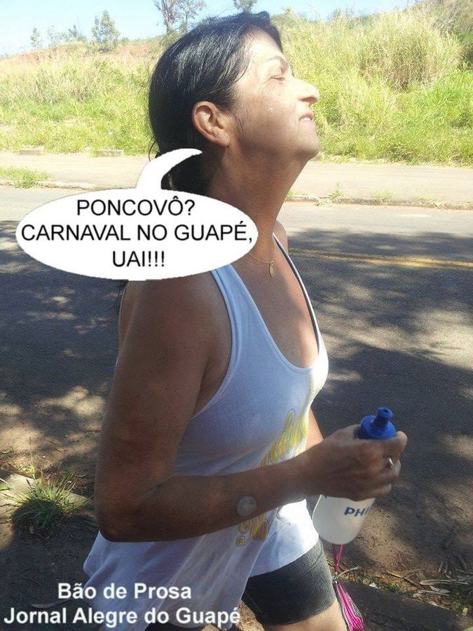 Ah!Ela vem na rodovia e pega carona.Ê,mana Rô animada!