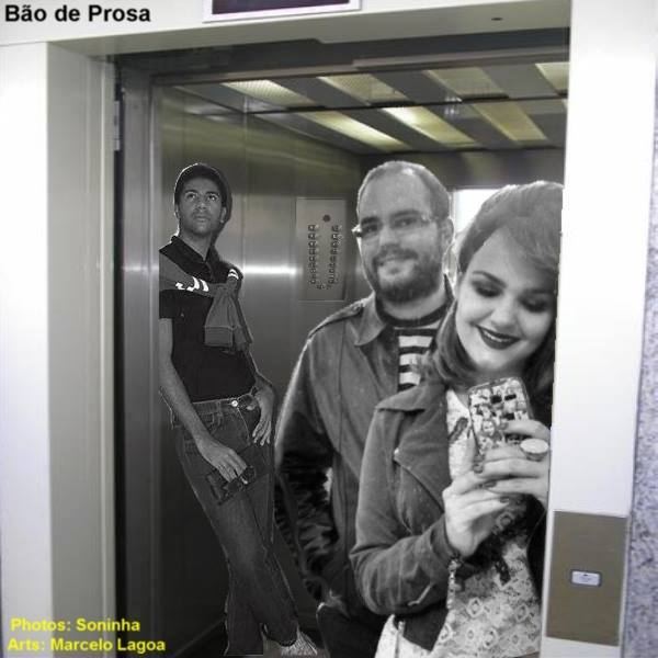 NO ELEVADOR EM PARIS